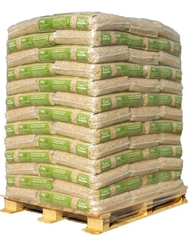Heiz ENplus A1 Houtpellets – Palette de 975 kg – Premium Kwaliteit