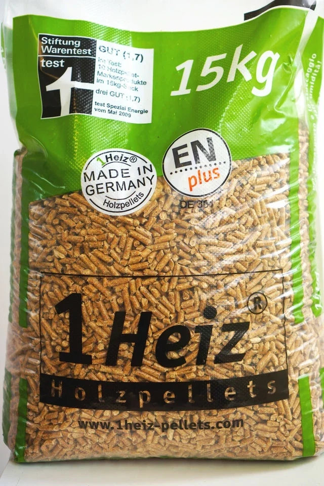 Heiz ENplus A1 Houtpellets – Palette de 975 kg – Premium Kwaliteit